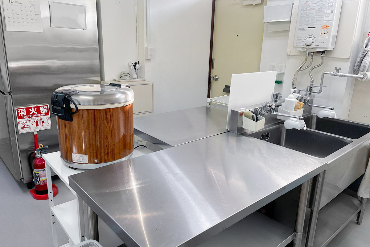 キッチン全体の写真